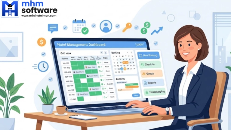 most easy pms hotel management software